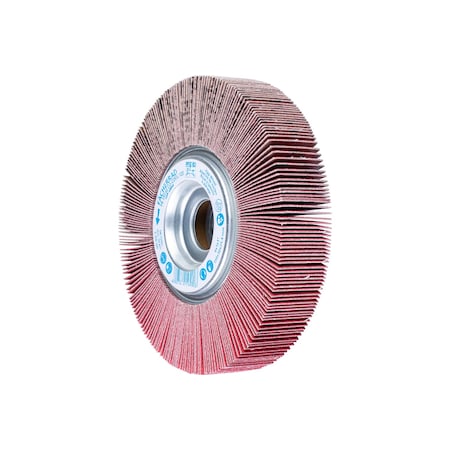 6 X 1 Unmounted Flap Wheel - 1 A.H. - Ceramic Oxide - 120 Grit 2PK